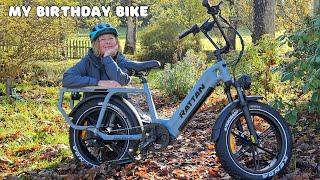 My Electric Birthday Bike   Rattan Quercus Electric Bike #electricbike #ebikes #quercus