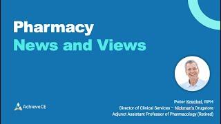 Pharmacy News and Views Ticks and Xylazine–  Live Webinar on 052924