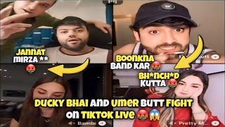 Ducky Bhai & Umer Butt Fight On TikTok Live   MrJay Plays Fight With Umer Butt   Big Fight 