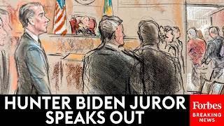 JUST IN Hunter Biden Juror Speaks Out Details Deliberations That Led To Guilty Verdict