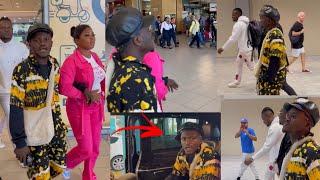 Portable Pepper Bobrisky in Prison as he Arrive South Africa for the First Time With the Wife