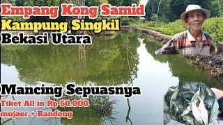 Spot Lama ditinggal Pemancing Bandengnya Gacor abiez #empangkongsamid #essengendeng