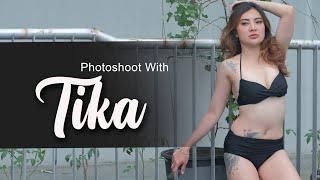 Photoshoot with TIKA  model Senior ini masih tetep cantik aja sampai sekarang keren lah