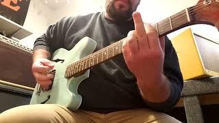 Riffing On A Fender Tom Delonge Starcaster