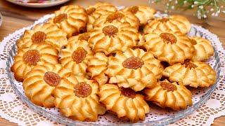 Песочное печенье Курабье Бакинское - рецепт печенья в домашних условиях