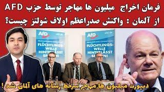 تصمیم حزب AFD برای اخراج میلیون ها پناهجو از آلمان  خبر جدید پناهندگی آلمان