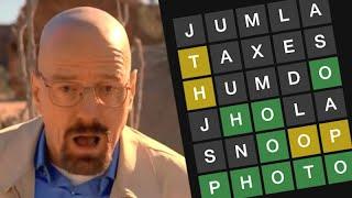 Walter White plays Wordle