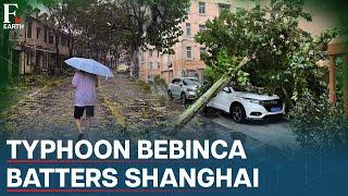 China Shanghai Hit by Strongest Typhoon Since 1949 Over 400000 Evacuated  Firstpost Earth