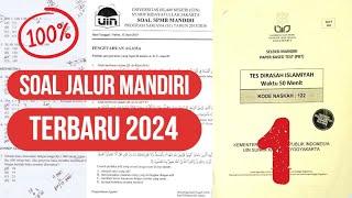 SOAL UJIAN JALUR MANDIRI 2024  PART 1