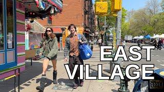 NEW YORK CITY Walking Tour 4K - EAST VILLAGE