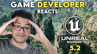 Unreal Engine 5.2 Tech Demo  State of Unreal GDC 2023  Game Dev Reacts