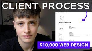 FULL client process for high ticket web design STEP-BY-STEP