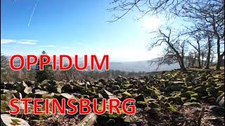 OPPIDUM STEINSBURG - Spuren der KELTEN in Südthüringen  Kleiner Gleichberg 4K