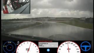 Renee Gracie - Slide and catch during wet Phillip Island passenger ride