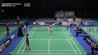 Match point - Pitchamon Opatniputh vs Sung Shuo Yun - WS Final - Denmark Masters 2022