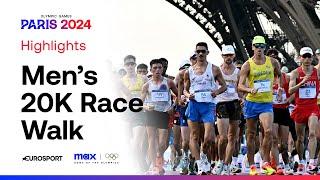 History For Ecuador   Mens 20K Race Walk Highlights  #Paris2024 #Olympics