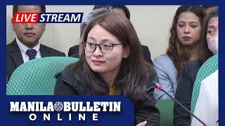 LIVE Senate hearing on Alice Guos escape involvement in POGOs  Sept. 9