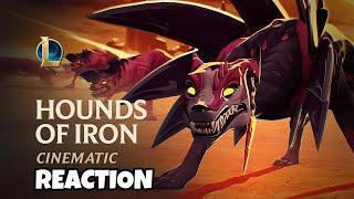 HOUNDS OF IRON  Naafiri Cinematic - League of Legends - Reaction