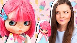 ОНА СЛЕДИТ ЗА МНОЙ Обзор на куклу Блайз Мелинда  Custom Blythe doll Melinda