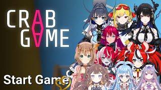 Hololive EN x Hololive ID Crab Game survival mode  『Hololive』