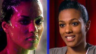 Freema Agyeman Slimed  Gunged + Behind the scenes