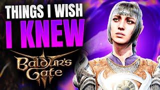 Baldurs Gate 3 - 10 Things I Wish I Knew Sooner Tips and Tricks 2023