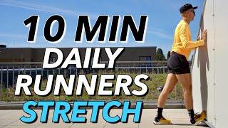 10 MIN DAILY RUNNERS STRETCH SIMPLE COOL DOWN AFTER RUNNING