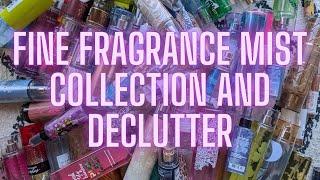 HUGE BATH AND BODY WORKS FINE FRAGRANCE MIST COLLECTION AND DECLUTTER HUNDREDS OF FRAGRANCES