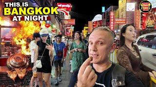 What To Do At Night In BANGKOK  Khaosan Nightlife & China Town Street Food #livelovethailand