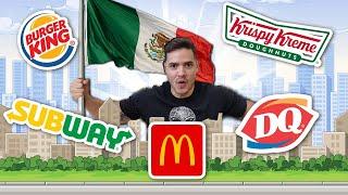 You Will NOT BELIEVE how American Fast Food is in MEXICO   SPICY WITH SWEET?