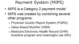 MACRA and Value-Based Payments