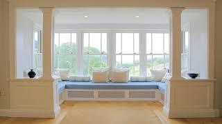 Modern Bay Windows Idea for Living room - Room Ideas