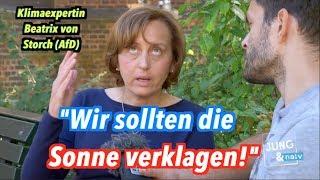 Klimaexpertin Beatrix von Storch AfD will die Sonne verklagen