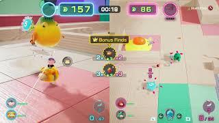 Pikmin 4 Minigames Battle in a boxGold Gameplay Switch
