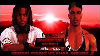 WWE 2K22 INTERACTIVE UNIVERSE MODE  MEB vs Cedric Young