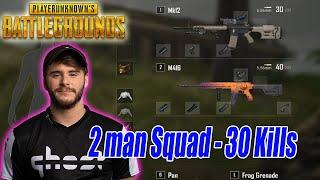 Shrimzy Hwinn 30 Kills Top 1 Duo vs Squad 2 vs 4 - Sanhok