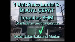 Ruko Lantai 3 Dijual Cepat Di Medan