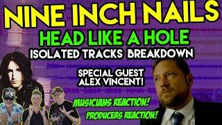 Nine Inch Nails - Head Like a Hole ISOLATED TRACKS - REACTION & ANALYSIS musicians react