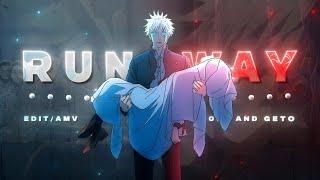 Jujutsu Kaisen Gojo & Geto - Runaway EditAMV 4K