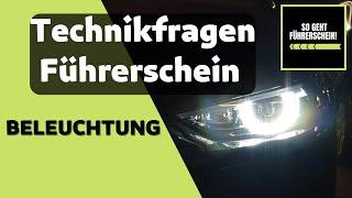 Technik in der Führerscheinprüfung - Licht - Führerschein