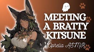 ASMR Meeting A Bratty Kitsune F4A Roleplay Halloween October Special Part 2