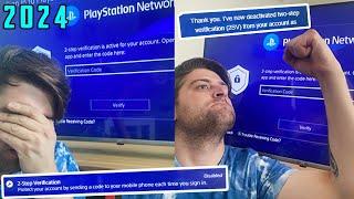 ps4 2024 2 step verification fix FINALLY SIGNED IN TO MY ACCOUNT