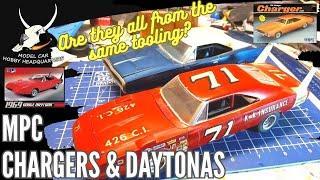 Comparing The Early 6970 MPC Chargers To The Later MPC 69 ChargesDaytona Model Car Kits Ep.284