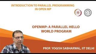 OpenMP A parallel Hello World Program