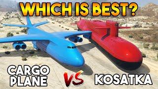 GTA 5 ONLINE  KOSATKA VS CARGO PLANE WHICH IS BEST?