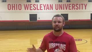 Ohio Wesleyan assistant coach Tanner McHugh talks about his recruiting role with the program