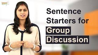 Sentence starters for Group Discussion  Group Discussion Tips  TalentSprint