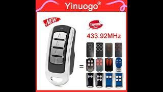 Yinuogo - YNG100 - How to clone For PHOENIX2 PHOENIX4 PHOX2 PHOX4 TXC TRC TSC HANDY remote control ?