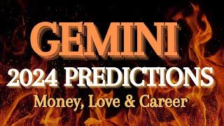 GEMINI 2024 PREDICTIONS  Your Love Life Career and Money