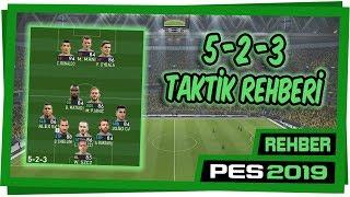 5-2-3 TAKTİK REHBERİ  PES 2019 - PES 2020 REHBER